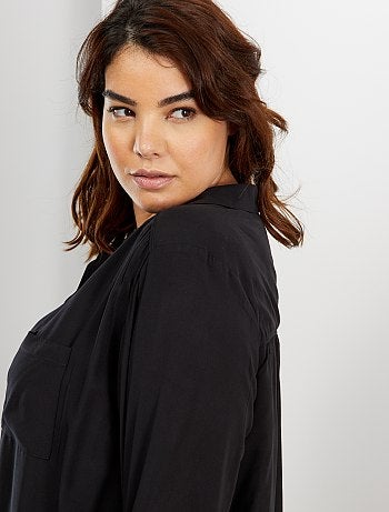 Chemise fluide 1 poche - Kiabi