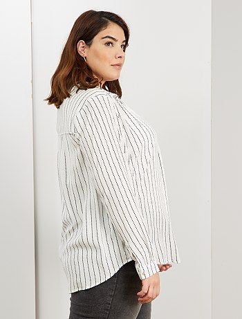 Chemise fluide 1 poche - Kiabi