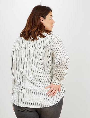 Chemise fluide 1 poche - Kiabi