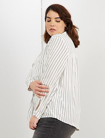 Chemise fluide 1 poche - Kiabi