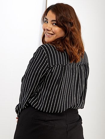 Chemise fluide 1 poche - Kiabi