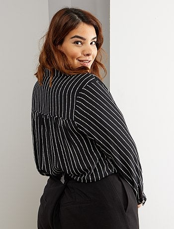 Chemise fluide 1 poche - Kiabi