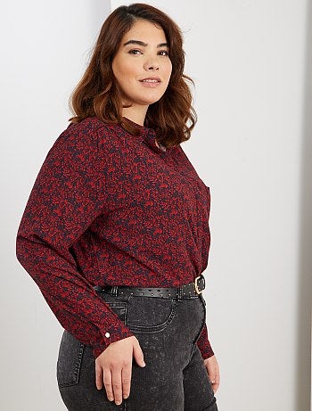 Chemise fluide 1 poche - Kiabi