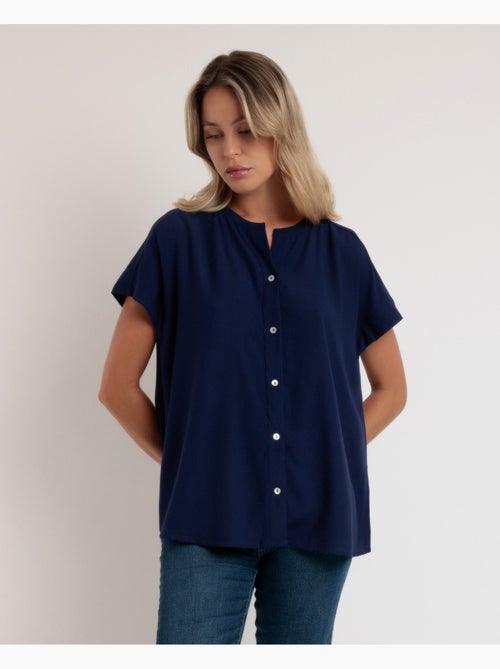 Chemise fluide à manches courtes pour femme ADMAS - Kiabi Chemise fluide à manches courtes pour femme ADMAS - Kiabi