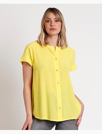 Chemise fluide à manches courtes pour femme ADMAS