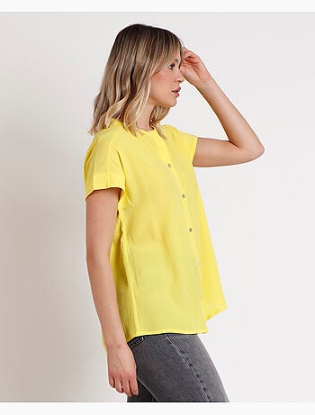 Chemise fluide à manches courtes pour femme ADMAS