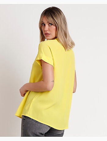 Chemise fluide à manches courtes pour femme ADMAS