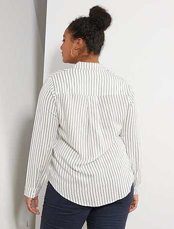 Chemise fluide imprimée - Kiabi