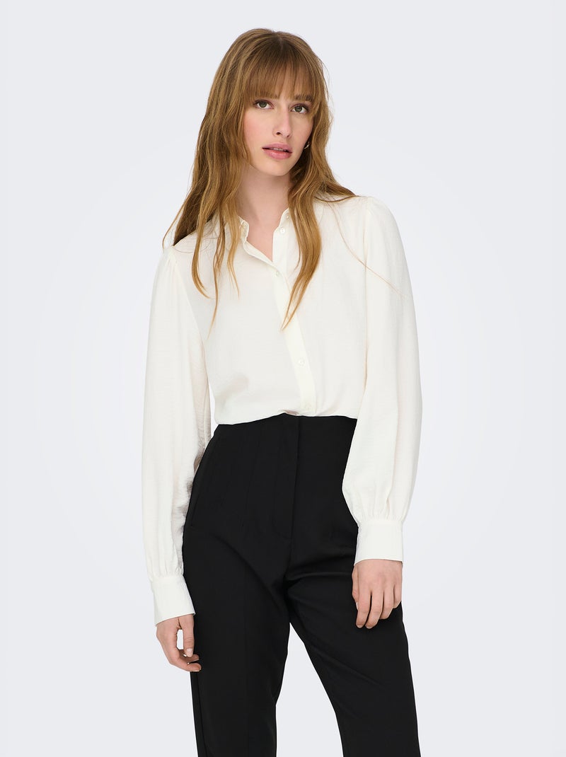 Chemise fluide 'JDY' Beige - Kiabi