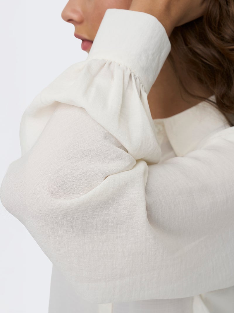 Chemise fluide 'JDY' Beige - Kiabi