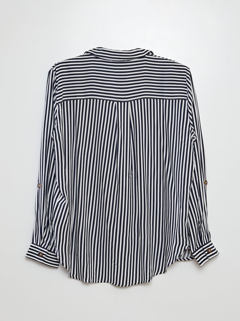 Chemise fluide 'JDY' BLEU - Kiabi