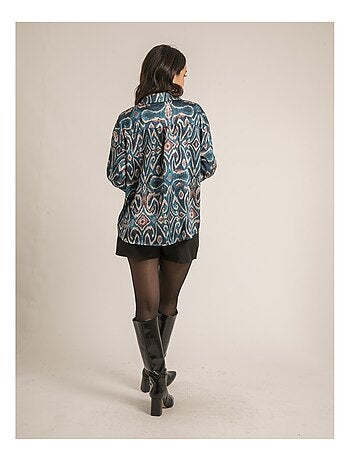 Chemise fluide motifs OTILIE