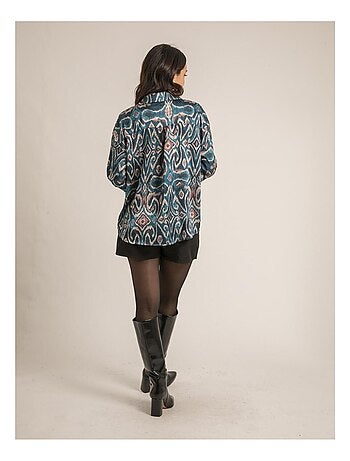Chemise fluide motifs OTILIE