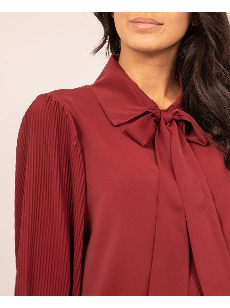 Chemise fluide ORFEO Bordeaux - Kiabi