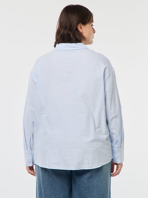 Chemise fluide oxford - Kiabi