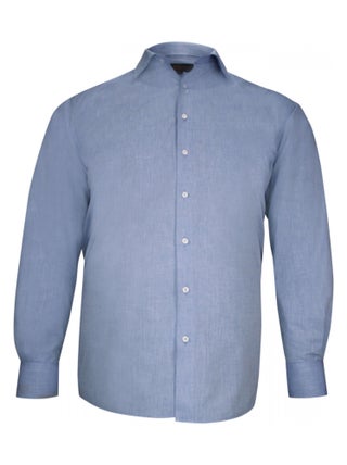 Chemise forte taille tissu fil à fil PERFILO