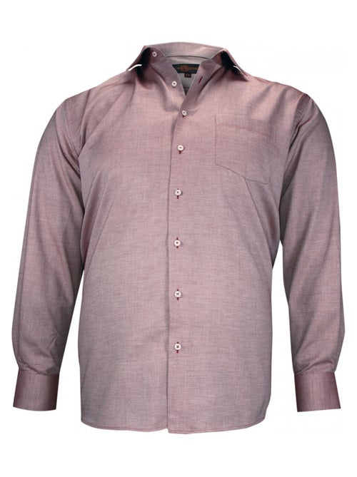 Chemise forte taille tissu texturé TONOROSSO - Kiabi