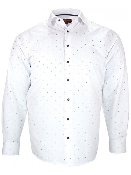 Chemise forte taille tissus à motifs FURTIVO - Kiabi