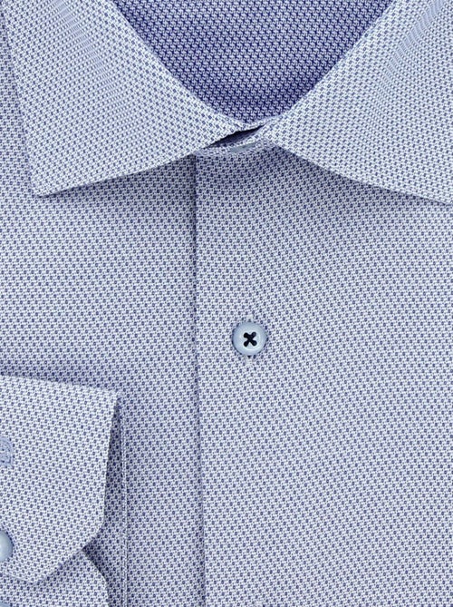 Chemise forte taille tissus premium armuré DELLE - Kiabi