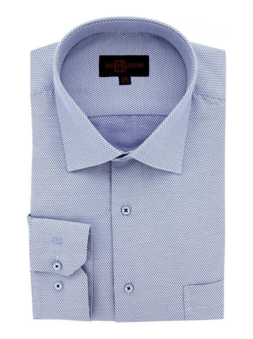 Chemise forte taille tissus premium armuré DELLE - Kiabi