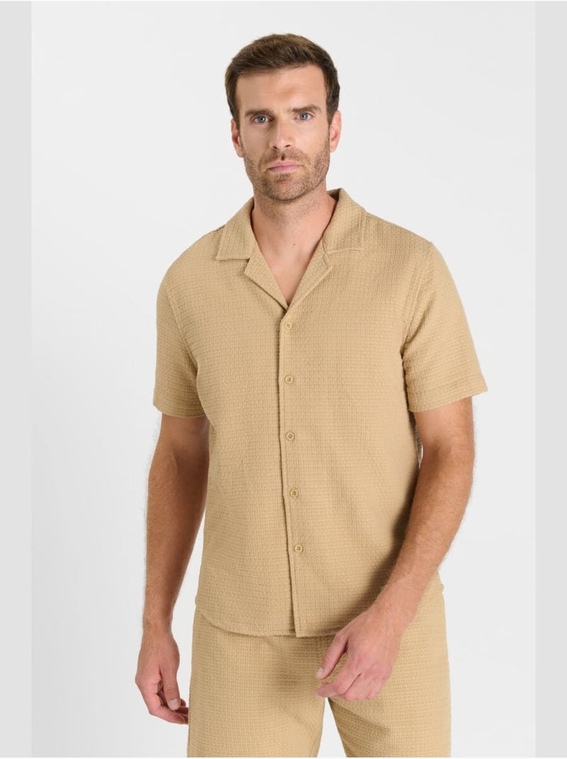 Chemise FUMI 'Le Temps Des Cerises' Beige - Kiabi