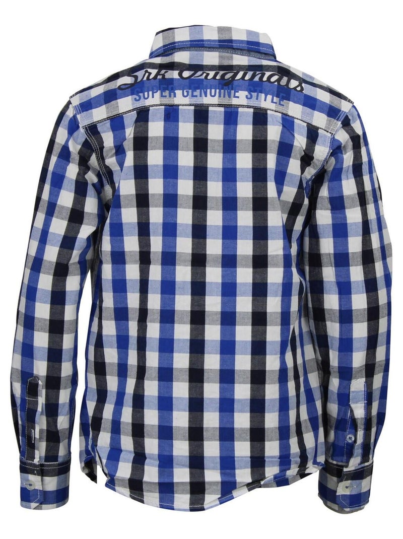 Chemise garçon ECARMY - SRK Bleu - Kiabi