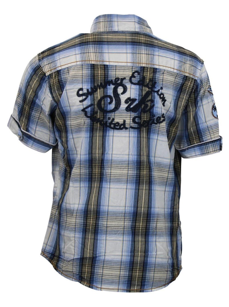 Chemise garçon ECAROBO - SRK Jaune - Kiabi