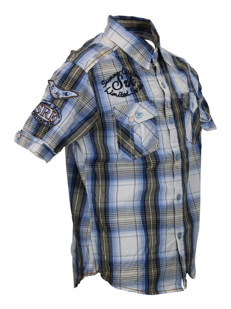 Chemise garçon ECAROBO - SRK Jaune - Kiabi
