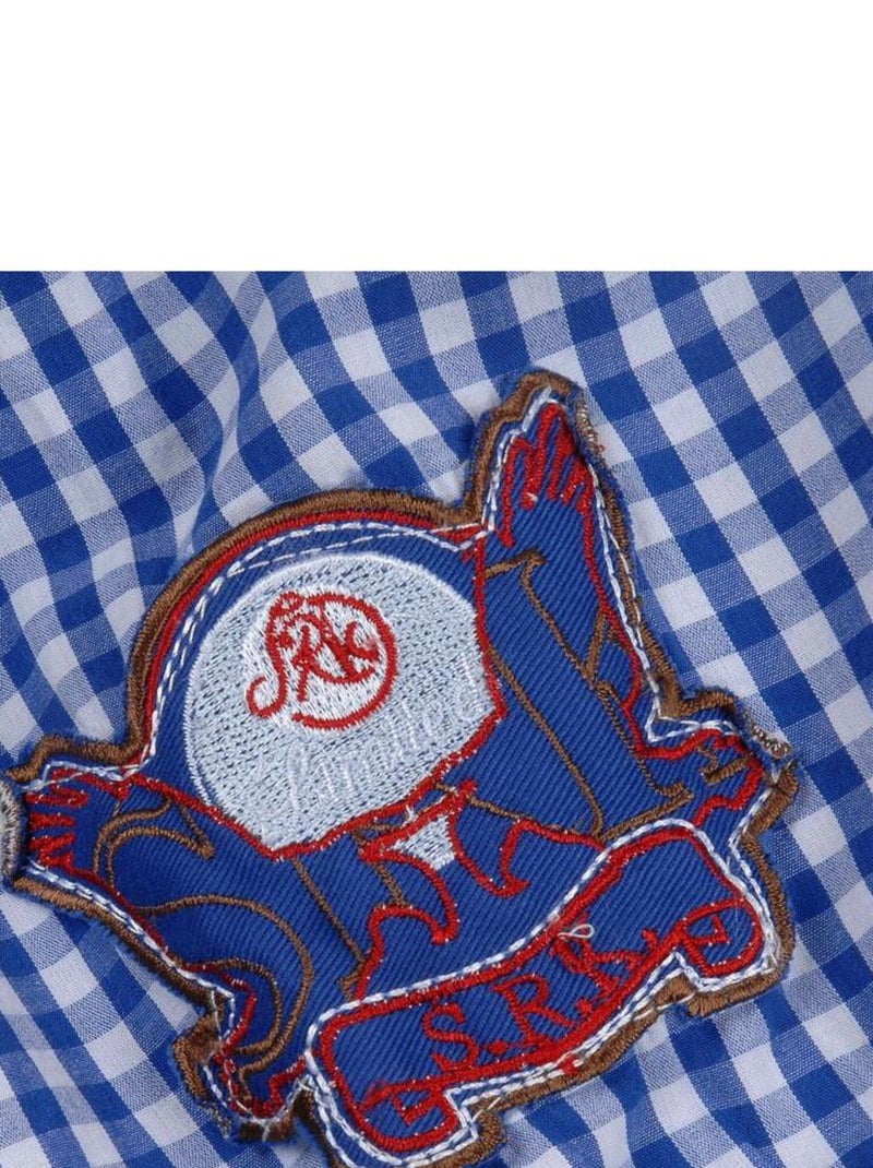 Chemise garçon ECOTINE - SRK Blanc Bleu - Kiabi