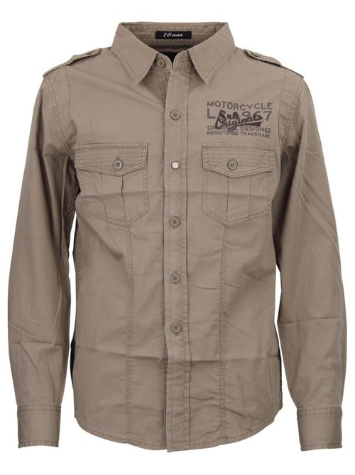 Chemise garçon ECOTRACE - SRK - Kiabi Chemise garçon ECOTRACE - SRK - Kiabi