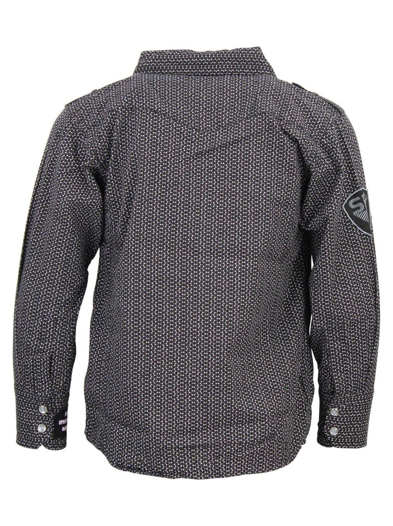 Chemise garçon EFEU - SRK gris anthracite - Kiabi