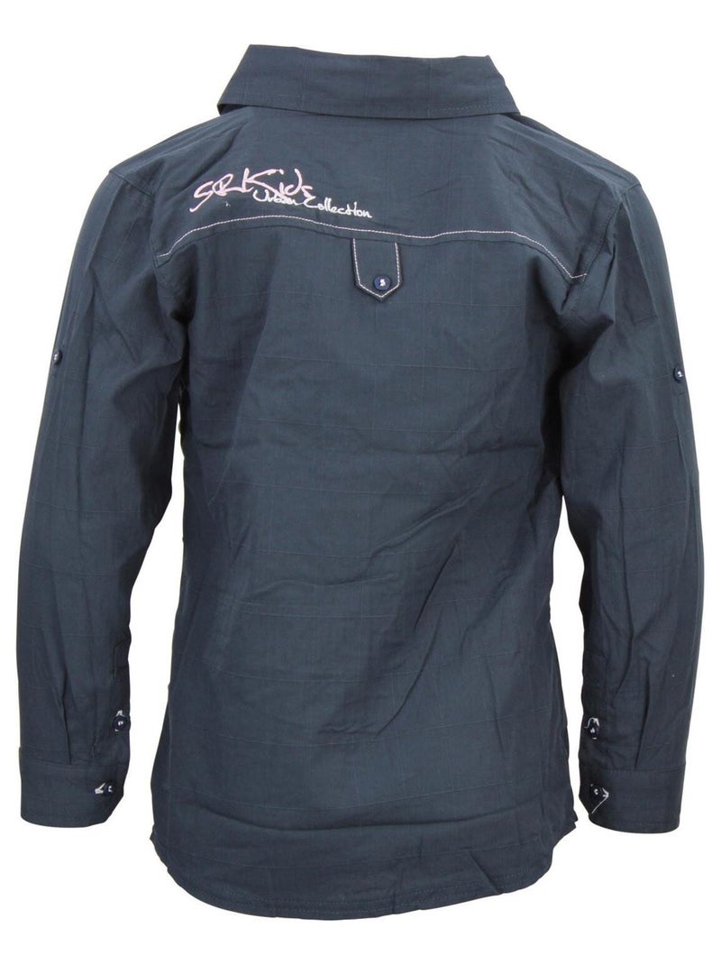 Chemise garçon ETRIMO - SRK Bleu marine - Kiabi