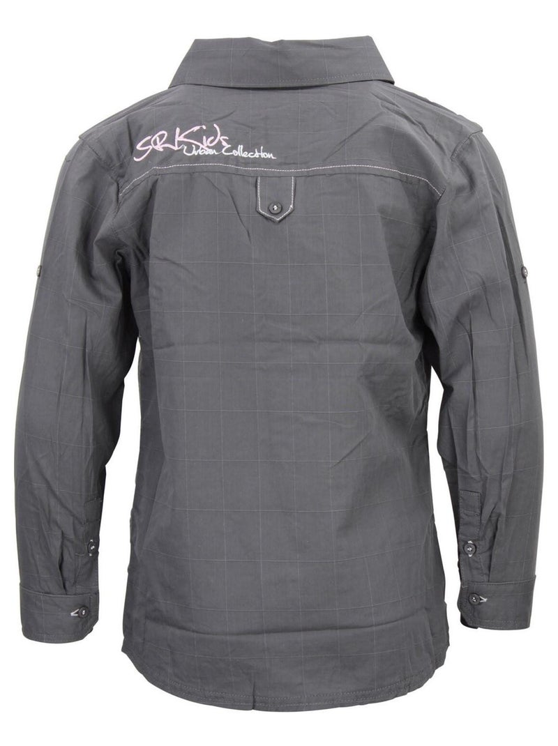 Chemise garçon ETRIMO - SRK gris anthracite - Kiabi