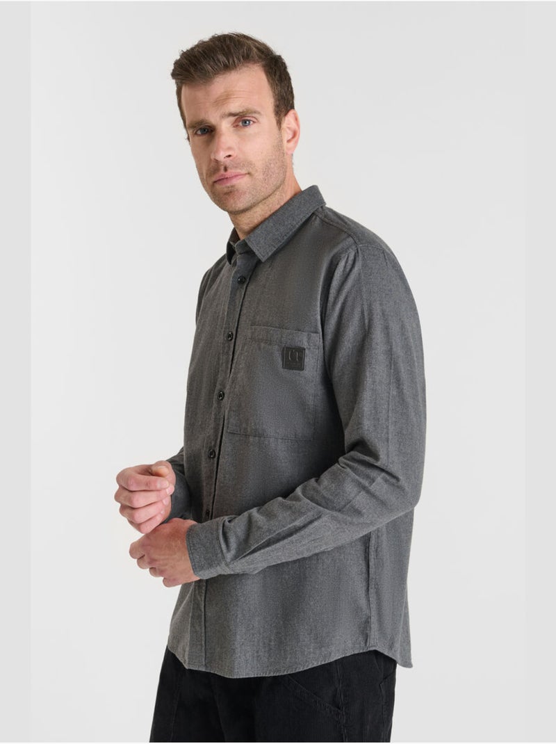 Chemise GASTEL 'Le Temps Des Cerises' Gris - Kiabi
