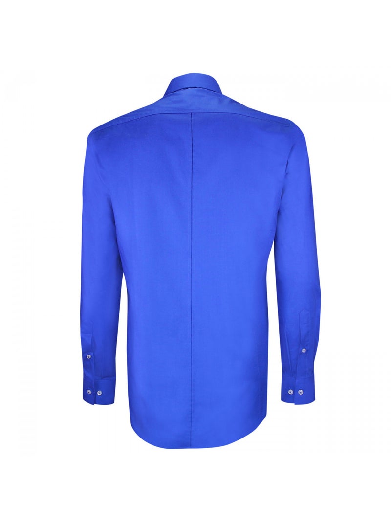 Chemise gorge cachée mode RYAN Bleu - Kiabi