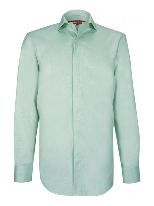 Chemise gorge cachée tissu armuré CLASSGREEN - Kiabi