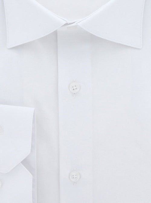 Chemise grande taille classique tissu uni CLASSIMO - Kiabi