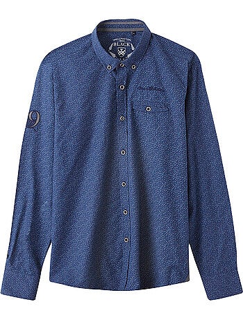 CHEMISE GRAPHIC CASUAL FLOWERS