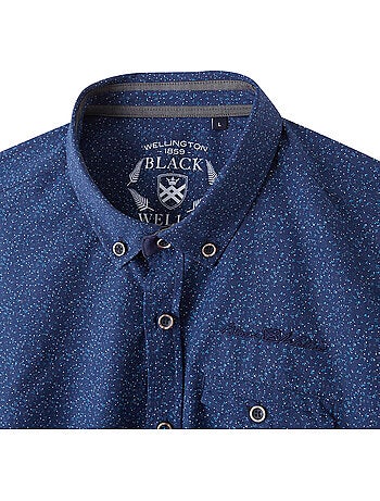 CHEMISE GRAPHIC CASUAL FLOWERS