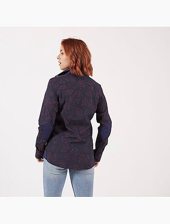 CHEMISE GRAPHIC FLOWERS