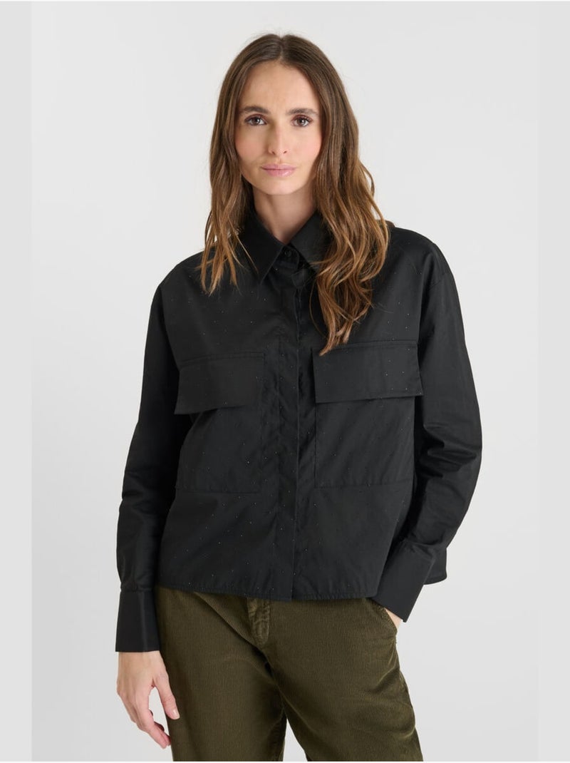 Chemise GULLIN 'Le Temps Des Cerises' Noir - Kiabi
