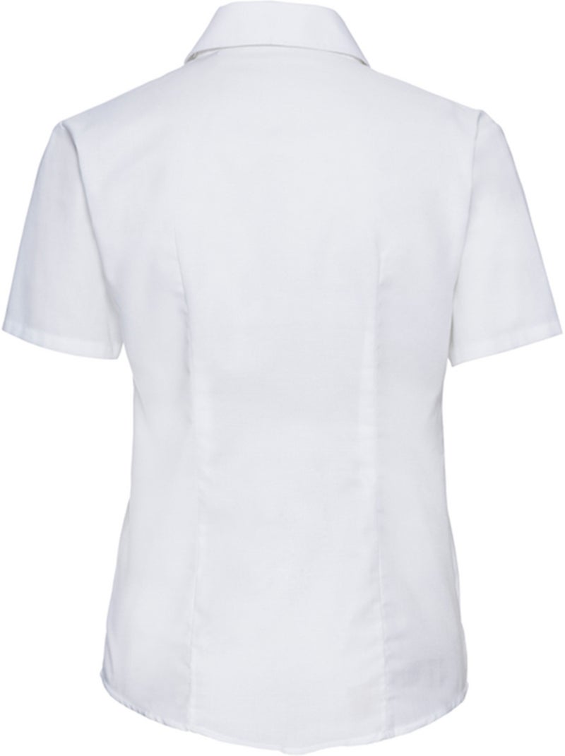 Chemise habillée manches courtes classic - russell collection Blanc - Kiabi