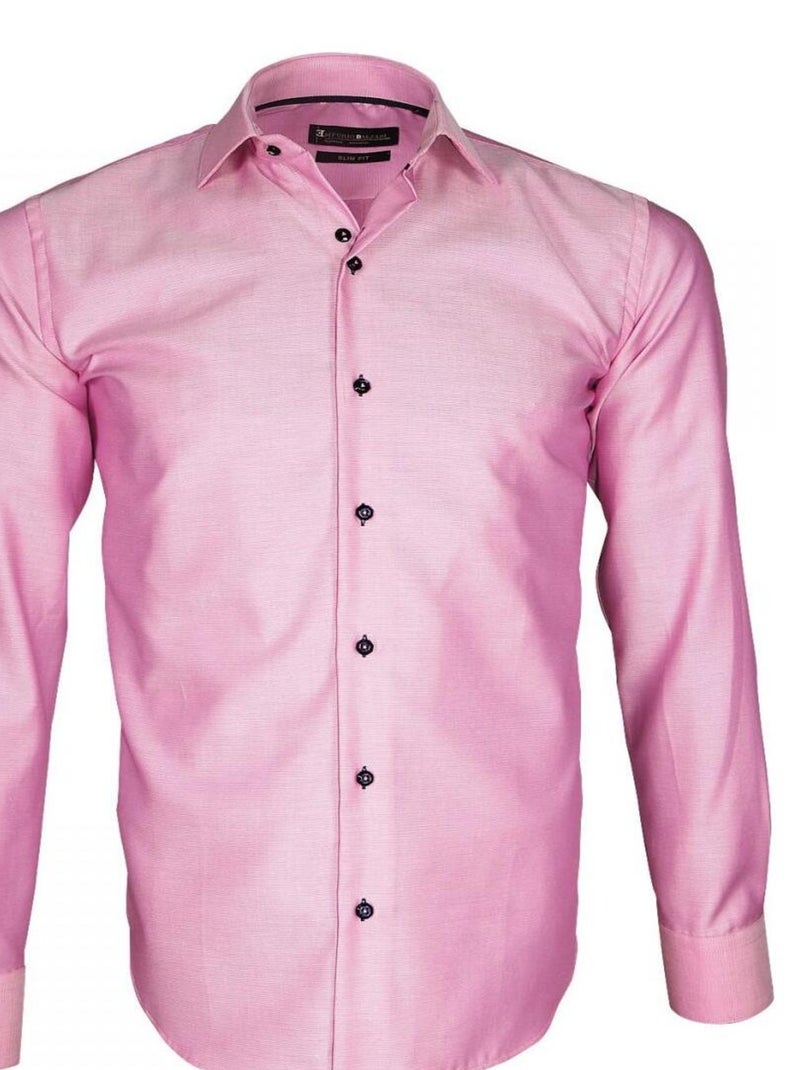 Chemise haut de gamme BIAGI Rose - Kiabi