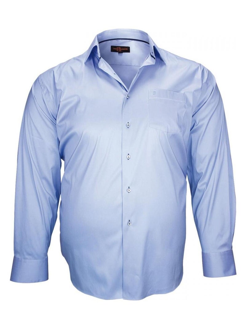 Chemise haut de gamme LON Bleu - Kiabi