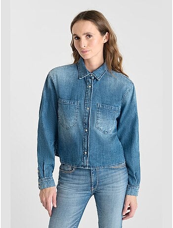 Chemise HELENA en jeans 'Le Temps Des Cerises'