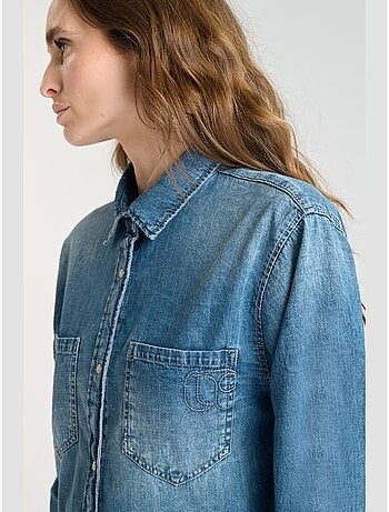 Chemise HELENA en jeans 'Le Temps Des Cerises'