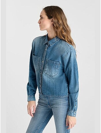 Chemise HELENA en jeans 'Le Temps Des Cerises'