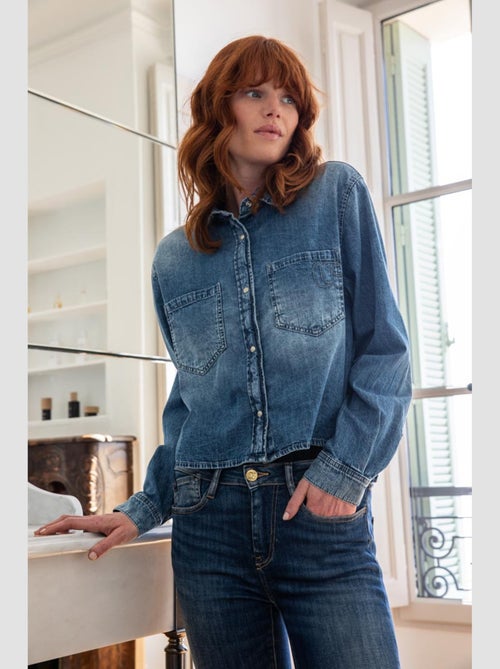 Chemise HELENA en jeans 'Le Temps Des Cerises' - Kiabi