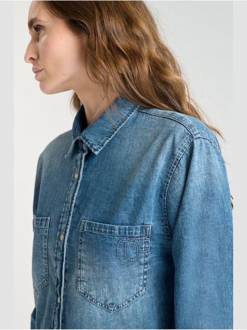 Chemise HELENA en jeans 'Le Temps Des Cerises' - Kiabi
