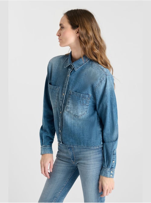 Chemise HELENA en jeans 'Le Temps Des Cerises' - Kiabi